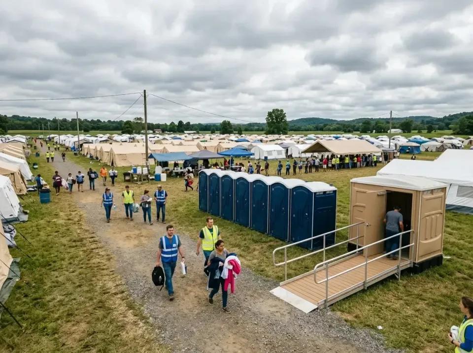 disaster-relief-camp-restrooms-010 — frequently asked questions, Dumpster & Portable Bathrooms Rental in Cheney, KS
